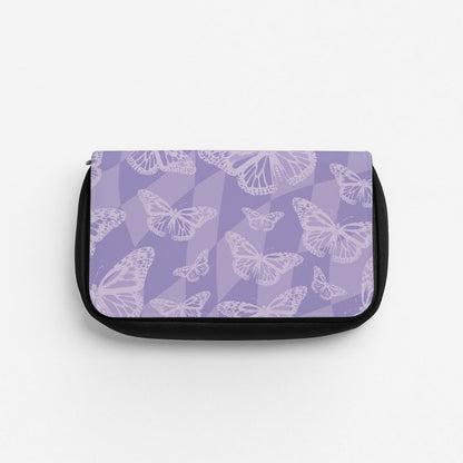Abstract Butterflies Pattern Pencil Case