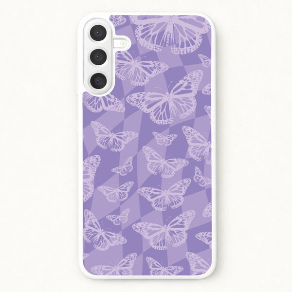 Abstract Butterflies Pattern Phone Case for Galaxy A57