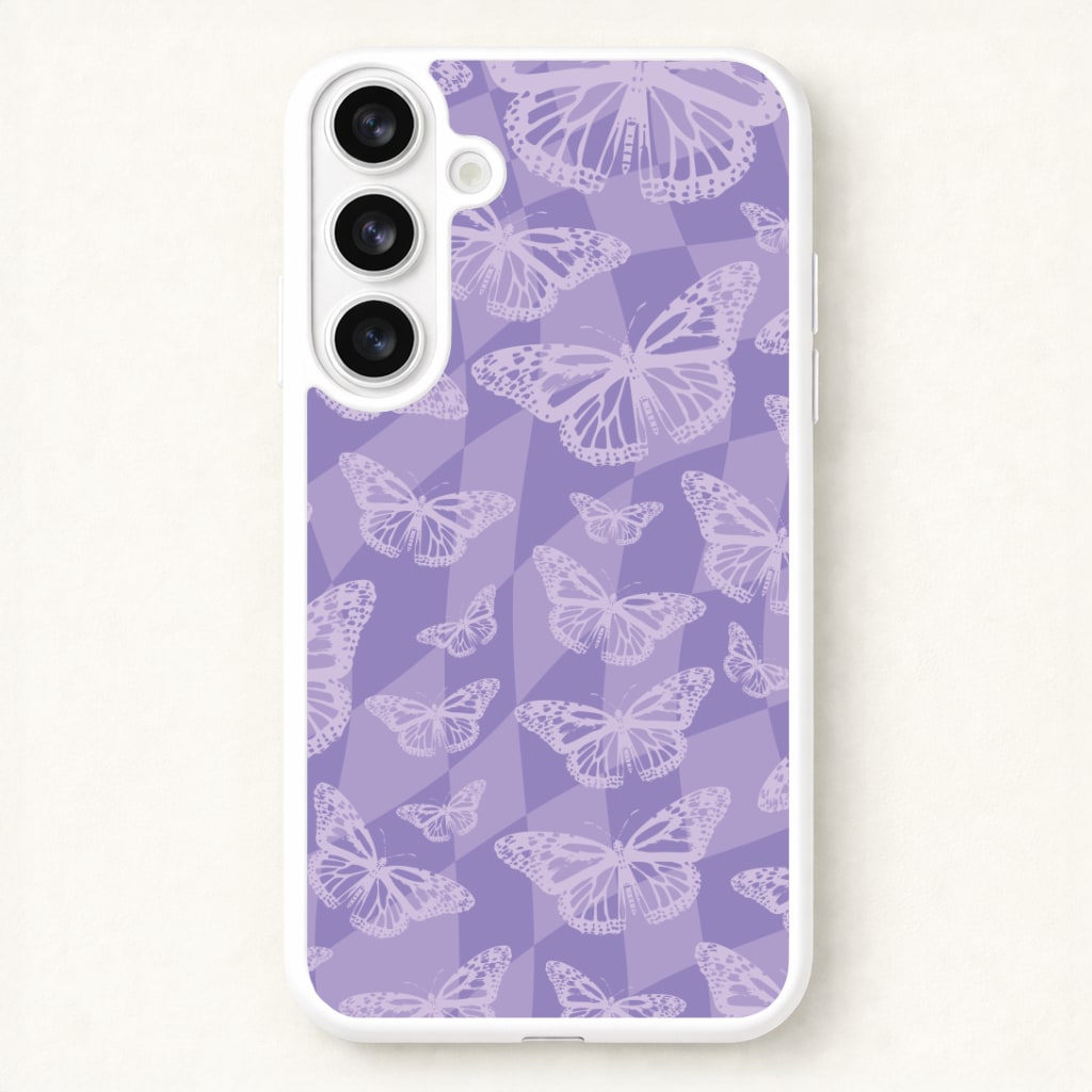 Abstract Butterflies Pattern Phone Case for Galaxy S26 Plus