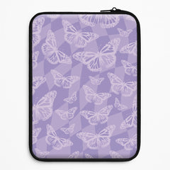 Abstract Butterflies Pattern Laptop Sleeve