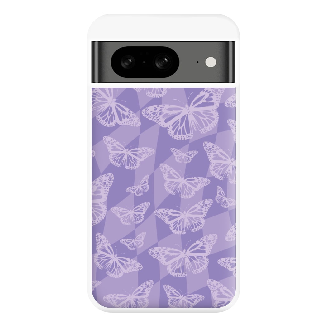 Abstract Butterflies Pattern Phone Case for Google Pixel 8