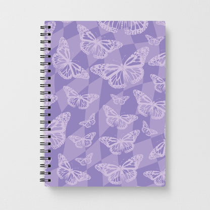 Abstract Butterflies Pattern Notebook