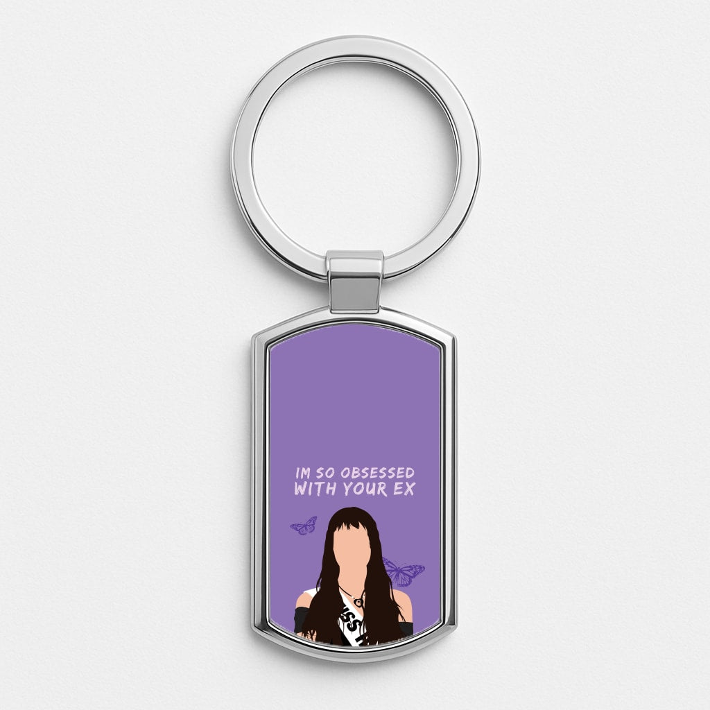 Obsessed With Your Ex Luxury Keyring