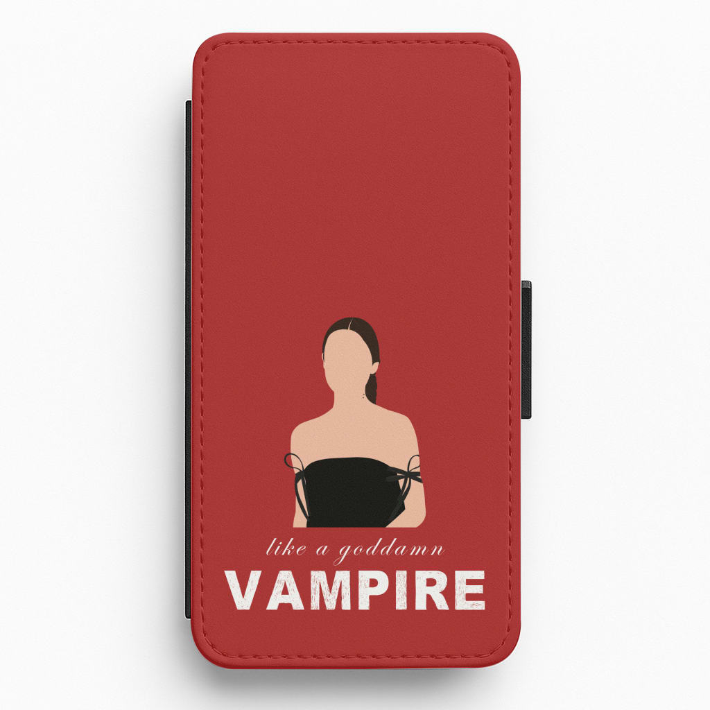 Goddamn Vampire Flip / Wallet Phone Case