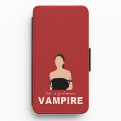 Goddamn Vampire Flip / Wallet Phone Case