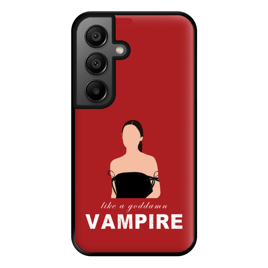 Goddamn Vampire Phone Case for Galaxy A56