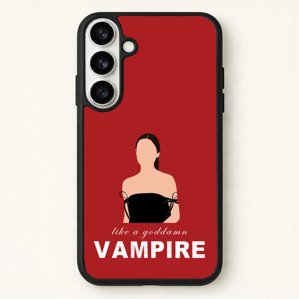 Goddamn Vampire Phone Case for Galaxy S26 Plus