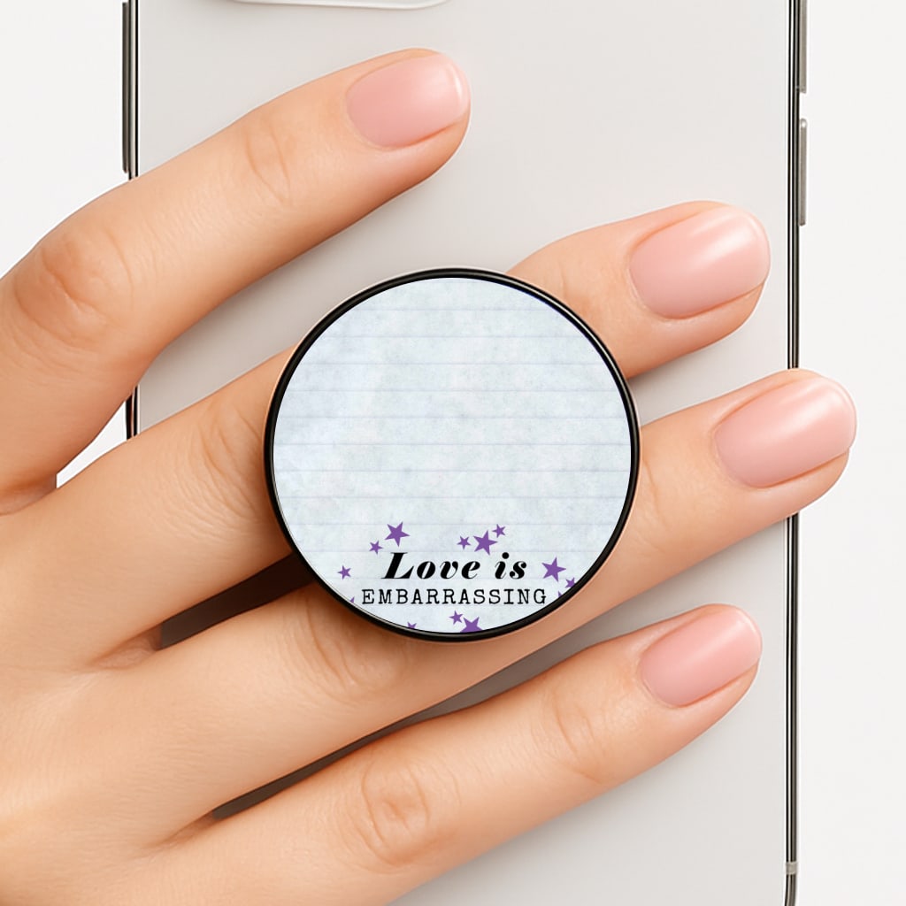 Love Is Embarrassing Note FunGrip