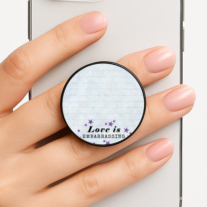 Love Is Embarrassing Note FunGrip