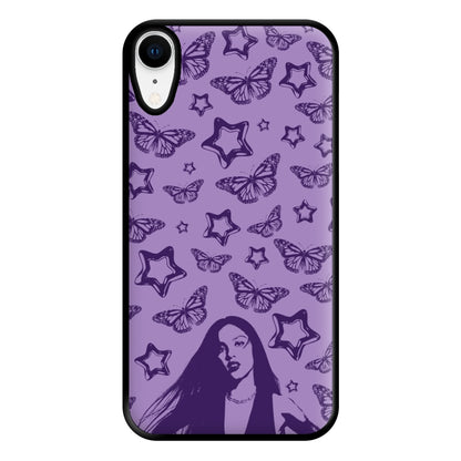 Stars And Butterflies Pattern Phone Case for iPhone XR