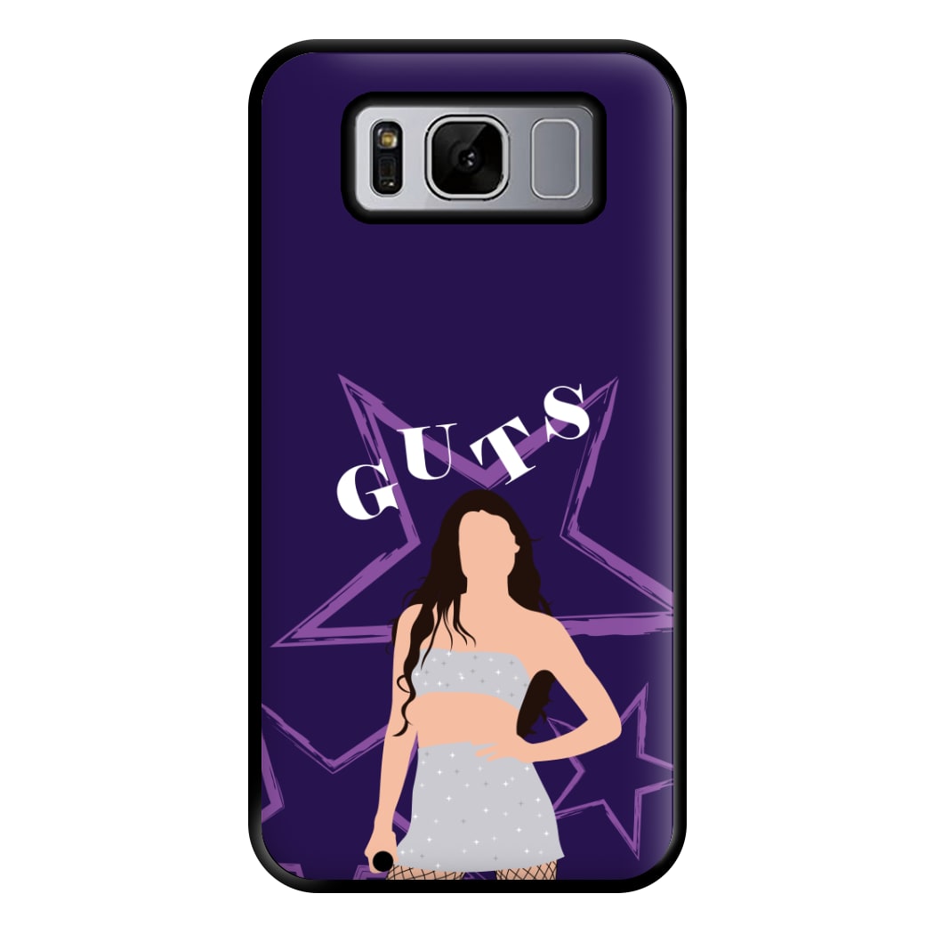 Dark Purple Olivia Phone Case for Galaxy S8 Plus