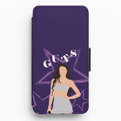 Dark Purple Olivia Flip / Wallet Phone Case