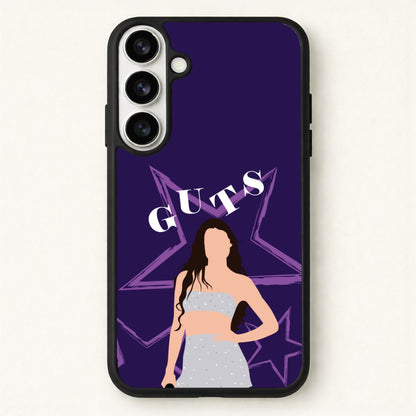 Dark Purple Olivia Phone Case for Galaxy S26