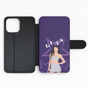 Dark Purple Olivia Flip / Wallet Phone Case 2