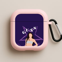 Dark Purple Olivia Pink AirPods Case