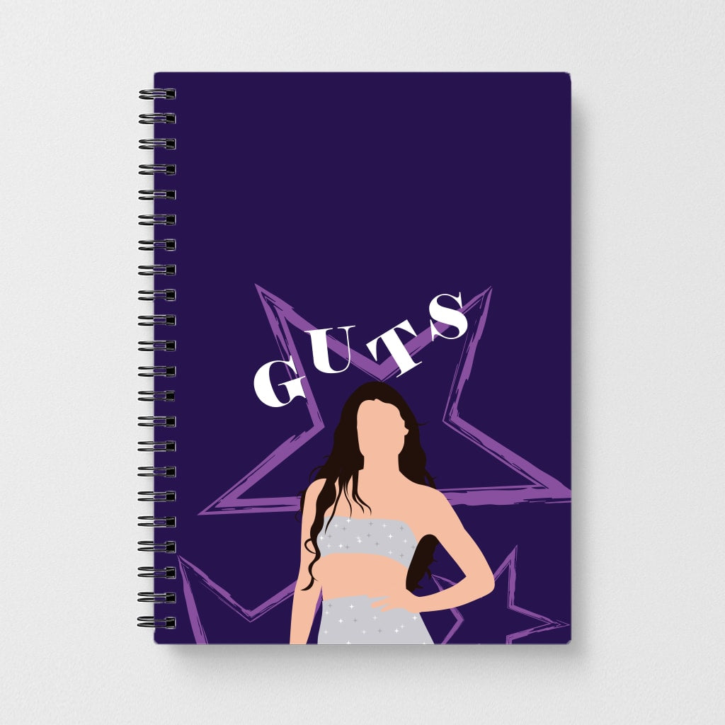 Dark Purple Olivia Notebook