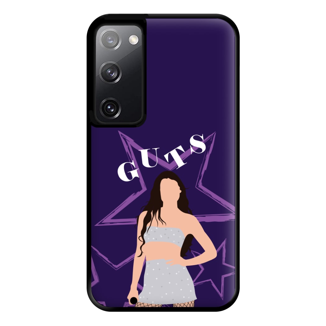 Dark Purple Olivia Phone Case for Galaxy S20