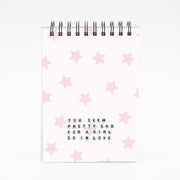 Pretty Sad Letter Beads Notebook 4