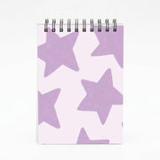 Lilac Stars Notebook 4