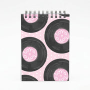 Thrifted Vinyl Polka Pattern Notebook 4