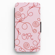 Unraveled Flip / Wallet Phone Case 1
