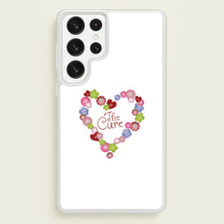 Button Heart Phone Case - Galaxy S22 Ultra