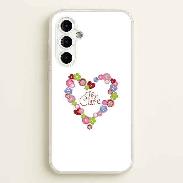 Button Heart Phone Case - Galaxy A54