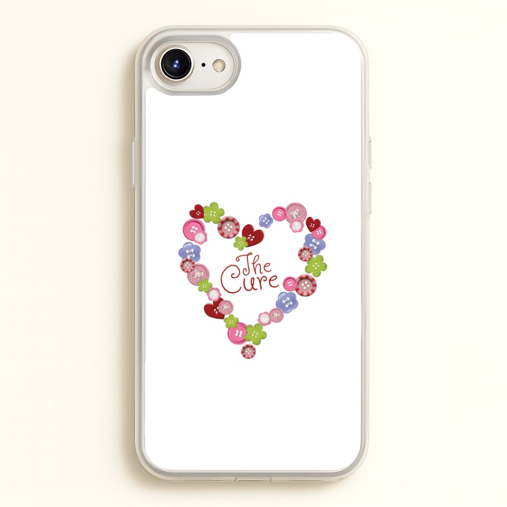 Button Heart Phone Case - iPhone 6 / 7 / 8 / SE