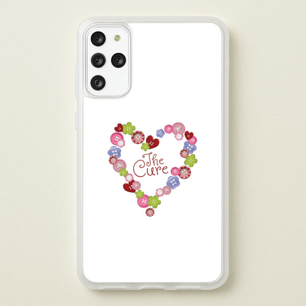 Button Heart Phone Case - Galaxy S20 Plus