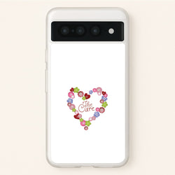 Button Heart Phone Case - Google Pixel 7 Pro