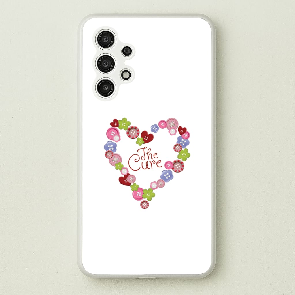 Button Heart Phone Case - Galaxy A13