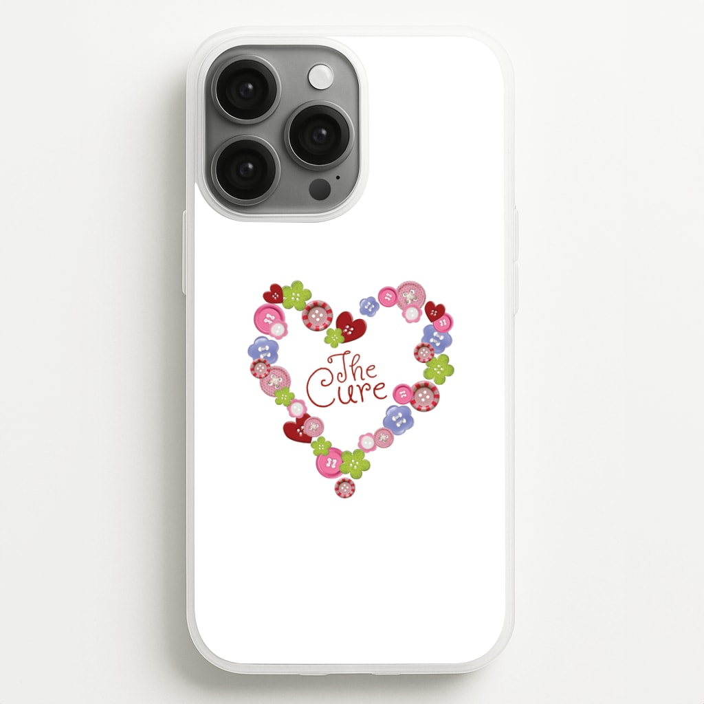 Button Heart Phone Case - iPhone 13 Pro