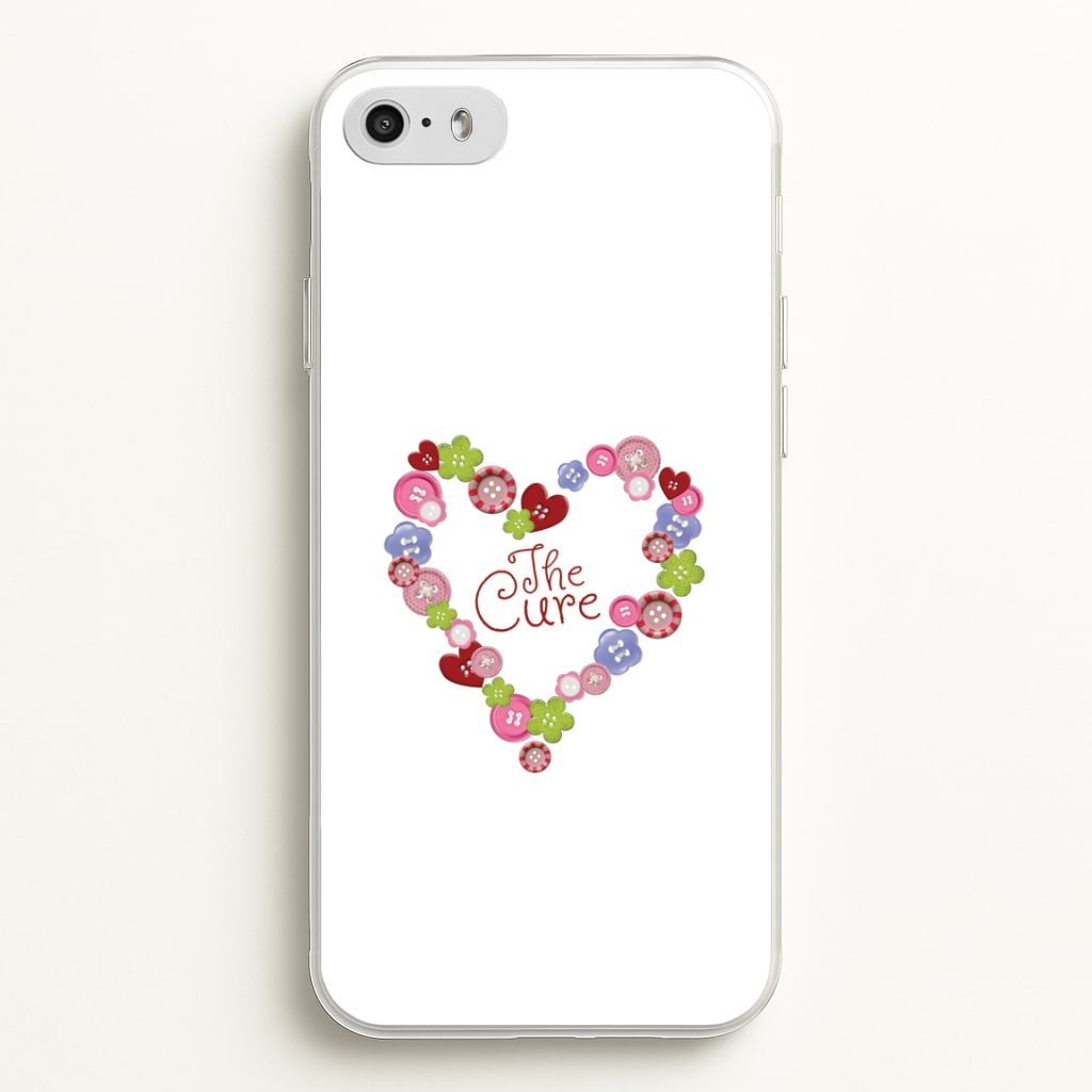 Button Heart Phone Case - iPhone 5 / 5s / SE 2016