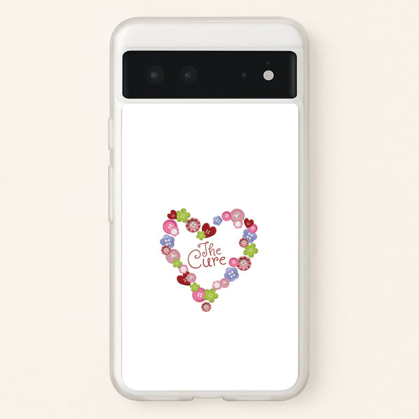 Button Heart Phone Case - Google Pixel 6