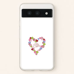 Button Heart Phone Case - Google Pixel 8a