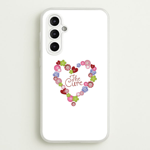 Button Heart Phone Case - Galaxy A14