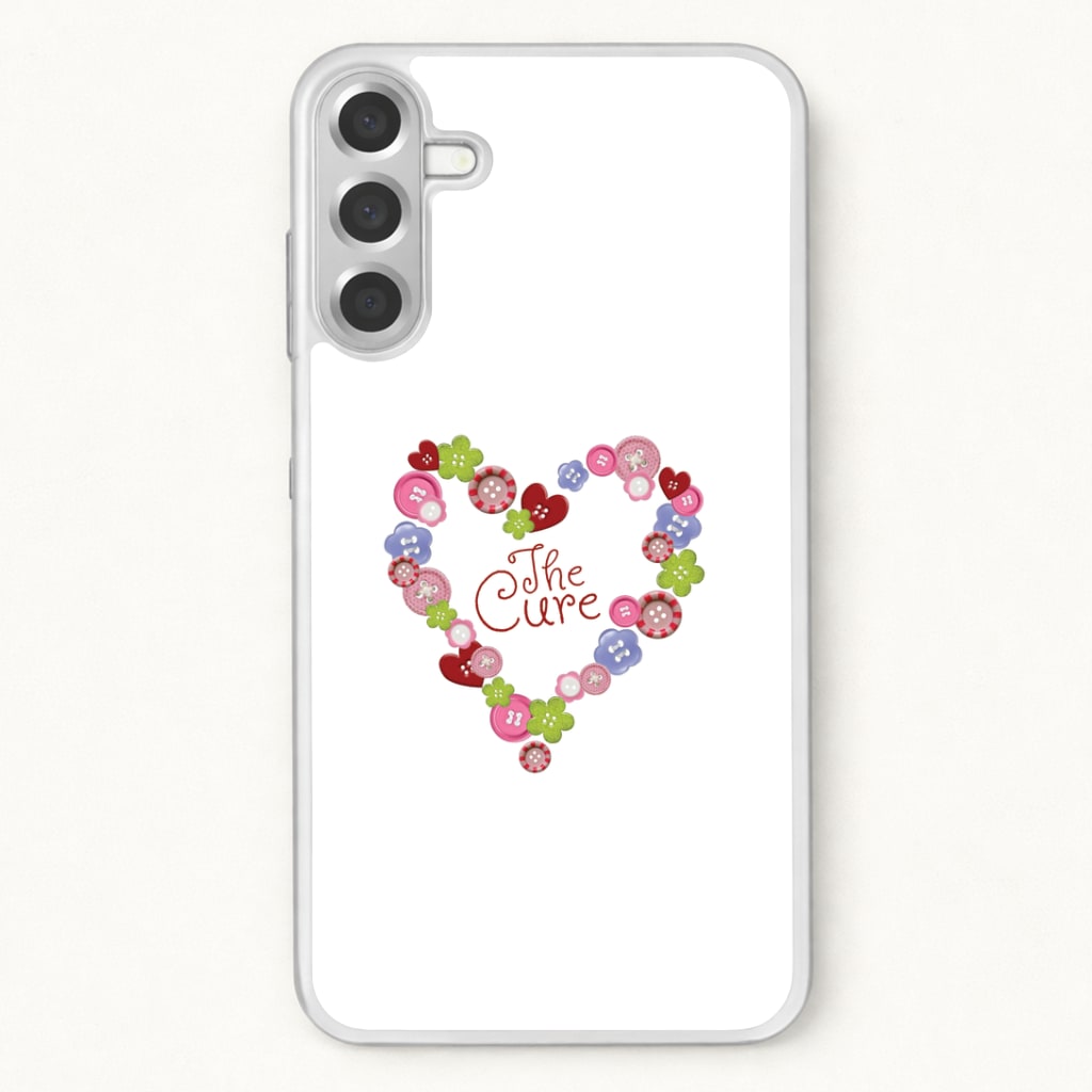 Button Heart Phone Case - Galaxy A37