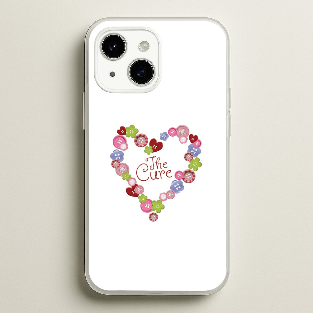 Button Heart Phone Case - iPhone 14