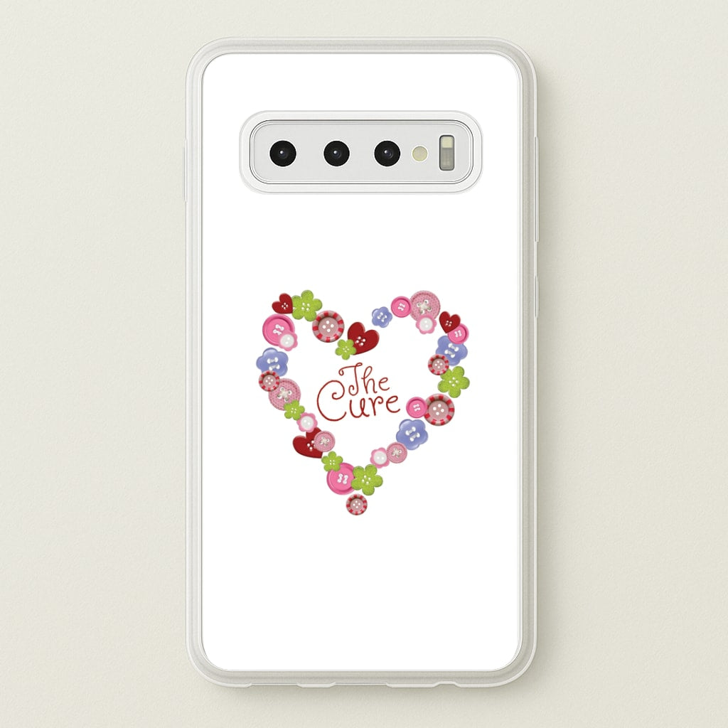 Button Heart Phone Case - Galaxy S10