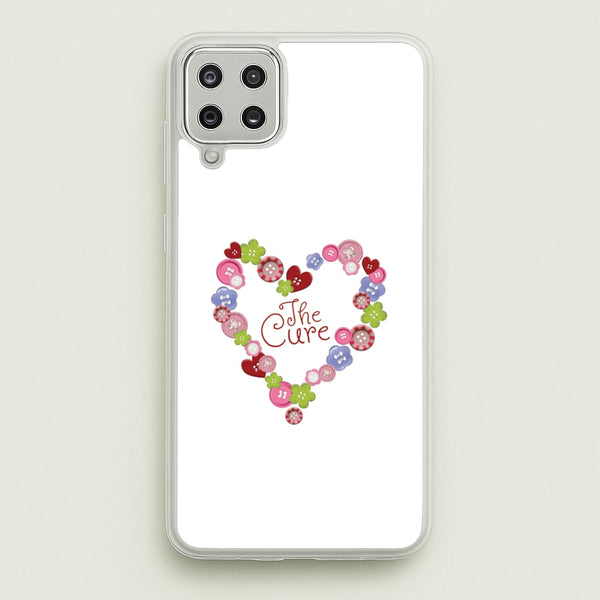 Button Heart Phone Case - Galaxy A12