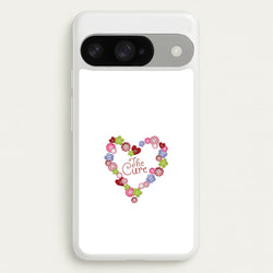 Button Heart Phone Case - Google Pixel 10 / 10 Pro