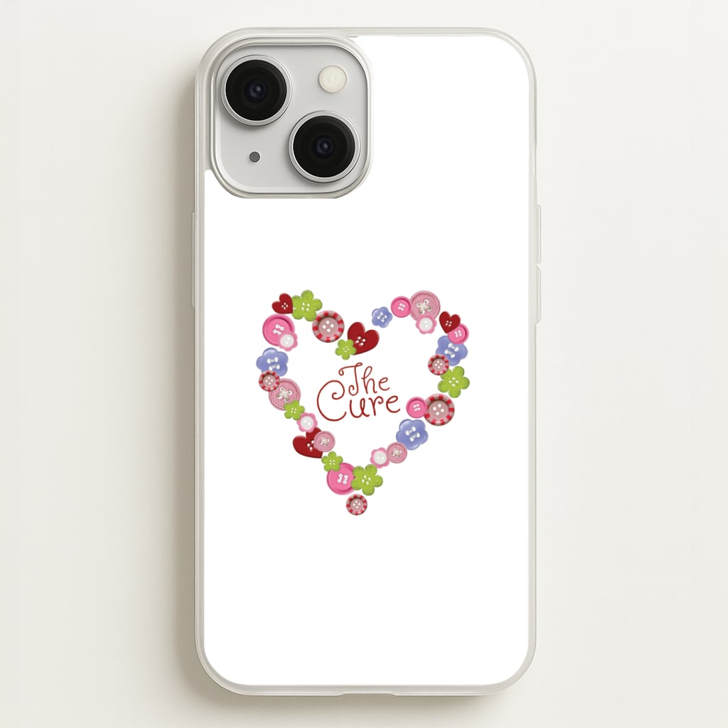 Button Heart Phone Case - iPhone 13