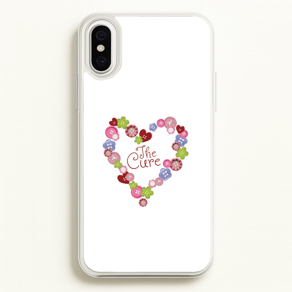 Button Heart Phone Case - iPhone XS Max