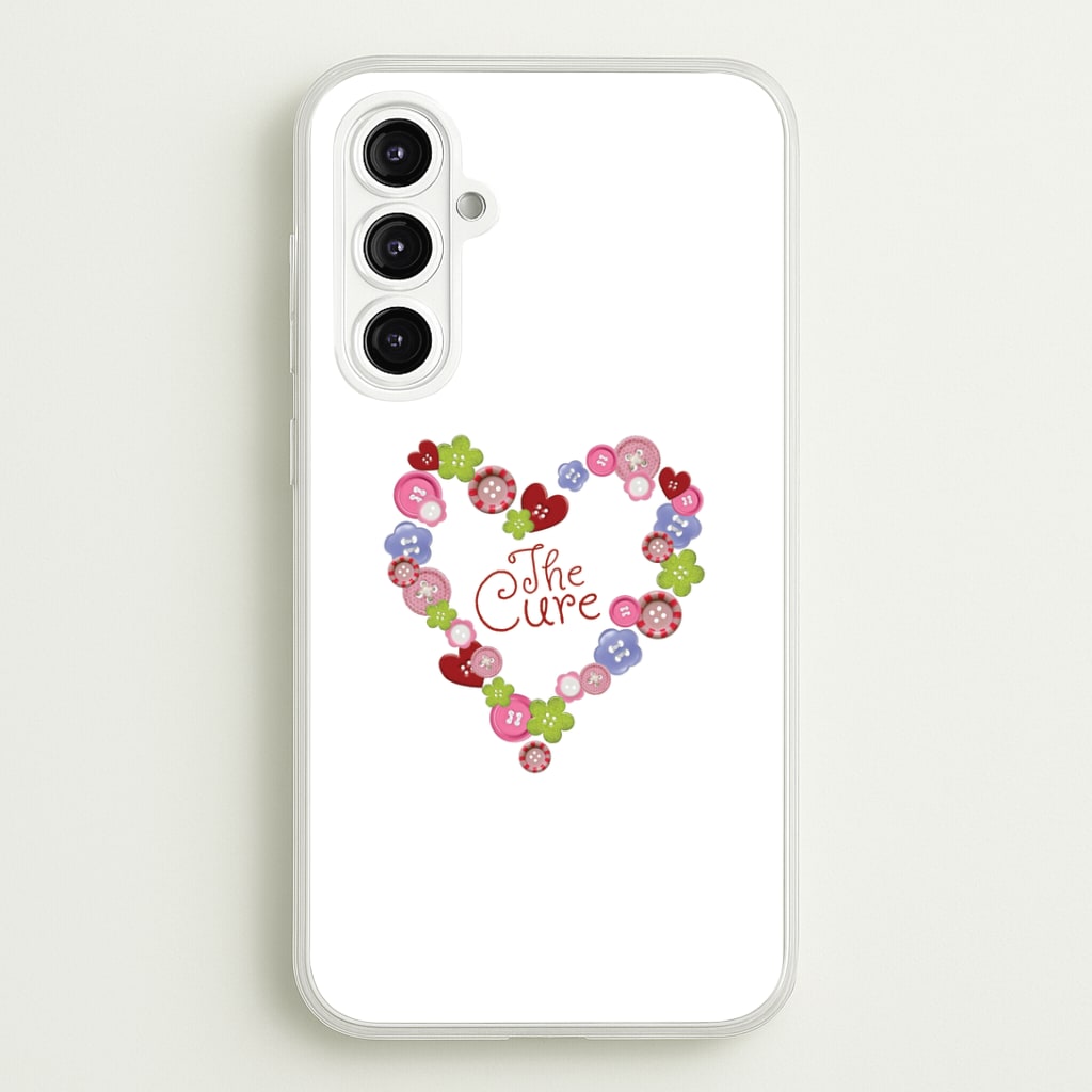 Button Heart Phone Case - Galaxy A16