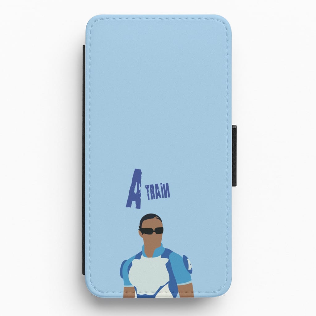 A Train Flip / Wallet Phone Case
