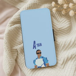 A Train Wallet Phone Case