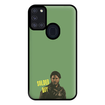 Soldier Boy Phone Case for Galaxy A21s