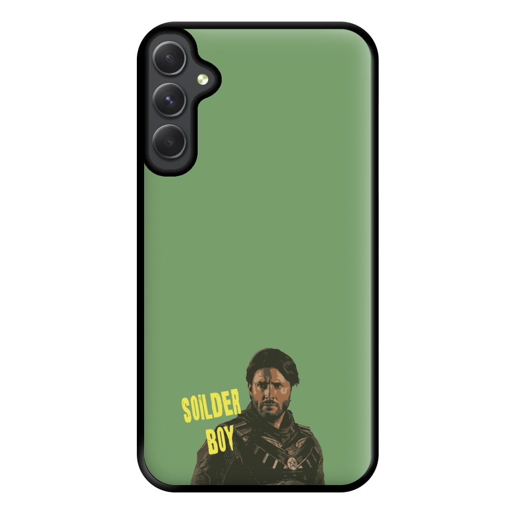 Soldier Boy Phone Case for Galaxy A34