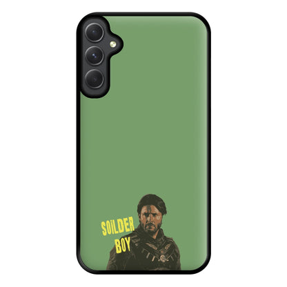 Soldier Boy Phone Case for Galaxy A34