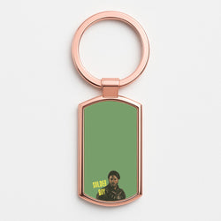 Soldier Boy Rose Gold Keyring